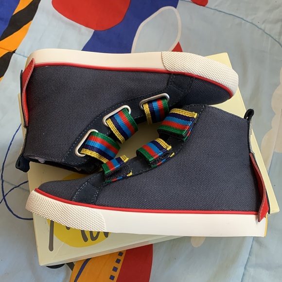 Mini Boden Space rocket high tops size 3 kids aka 32 European - Picture 6 of 12